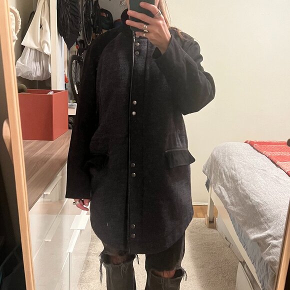 ASOS Cocoon Coat sz 8 - Picture 1 of 9